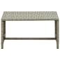 Preview: 4-tlg. Garten-Lounge-Set mit Auflagen Beige Poly Rattan