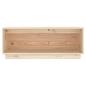 Preview: TV-Schrank 90x35x35 cm Massivholz Kiefer