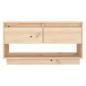 Preview: TV-Schrank 74x34x40 cm Massivholz Kiefer