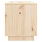 Preview: TV-Schrank 74x34x40 cm Massivholz Kiefer