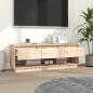 Preview: TV-Schrank 110,5x34x40 cm Massivholz Kiefer