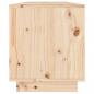 Preview: TV-Schrank 110,5x34x40 cm Massivholz Kiefer