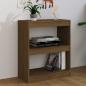 Preview: Bücherregal/Raumteiler Honigbraun 60x30x71,5 cm Kiefernholz