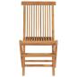 Preview: Klappbare Gartenstühle 6 Stk. Massivholz Teak