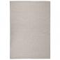 Preview: ARDEBO.de - Outdoor-Teppich Flachgewebe 140x200 cm Taupe