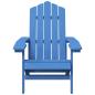 Preview: Adirondack-Gartenstuhl mit Tisch HDPE Aquamarin