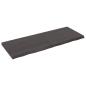 Preview: ARDEBO.de - Wandregal Dunkelbraun 160x60x(2-6)cm Massivholz Eiche Behandelt