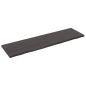 Preview: ARDEBO.de - Wandregal Dunkelbraun 180x50x(2-4)cm Massivholz Eiche Behandelt