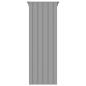 Preview: Voliere Grau 115x78x200 cm Verzinkter Stahl