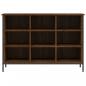 Preview: Schuhregal Braun Eichen-Optik 100x35x70 cm Holzwerkstoff