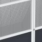 Preview: Voliere Anthrazit 115x78x200 cm Verzinkter Stahl