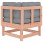 Preview: Ecksofa mit Kissen Massivholz Douglasie