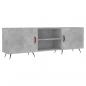 Preview: TV-Schrank Betongrau 150x30x50 cm Holzwerkstoff