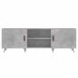 Preview: TV-Schrank Betongrau 150x30x50 cm Holzwerkstoff