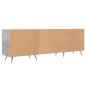 Preview: TV-Schrank Betongrau 150x30x50 cm Holzwerkstoff