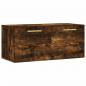 Preview: Wandschrank Räuchereiche 80x36,5x35 cm Holzwerkstoff
