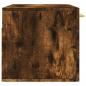 Preview: Wandschrank Räuchereiche 80x36,5x35 cm Holzwerkstoff