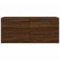 Preview: Wandschrank Braun Eichen-Optik 80x36,5x35 cm Holzwerkstoff