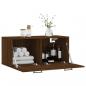 Preview: Wandschrank Braun Eichen-Optik 80x36,5x35 cm Holzwerkstoff