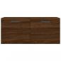 Preview: Wandschrank Braun Eichen-Optik 80x36,5x35 cm Holzwerkstoff