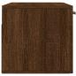 Preview: Wandschrank Braun Eichen-Optik 80x36,5x35 cm Holzwerkstoff