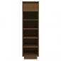 Preview: Schuhregal Honigbraun 30x34x105 cm Massivholz Kiefer