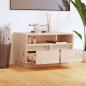 Preview: TV-Schrank 60x35x37 cm Massivholz Kiefer