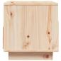 Preview: TV-Schrank 60x35x37 cm Massivholz Kiefer