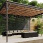 Preview: ARDEBO.de - 12-tlg. Garten-Lounge-Set mit Kissen Poly Rattan Schwarz