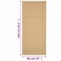 Preview: Teppich Natur Sisal 66x150 cm