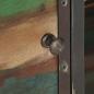Preview: TV-Schrank Mehrfarbig 110x30x42 cm Altholz Massiv