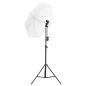 Preview: Fotostudio-Set mit Beleuchtung und Hintergrund