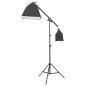 Preview: Fotostudio-Set mit Beleuchtung und Hintergrund