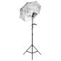 Preview: Fotostudio-Set mit Beleuchtung und Hintergrund