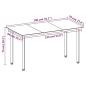 Preview: 5-tlg. Garten-Essgruppe mit Auflagen Poly Rattan und Glas