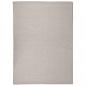 Preview: ARDEBO.de - Outdoor-Teppich Flachgewebe 200x280 cm Taupe