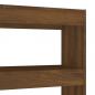 Preview: Bücherregal/Raumteiler Braun Eichen-Optik 100x30x135 cm