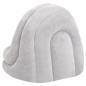 Preview: Katzenbett 50x50x45 cm Grau und Creme