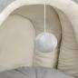 Preview: Katzenbett 50x50x45 cm Grau und Creme
