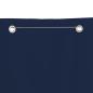 Preview: Balkon-Sichtschutz Blau 140x240 cm Oxford-Gewebe