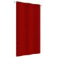Preview: Balkon-Sichtschutz Rot 120x240 cm Oxford-Gewebe
