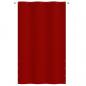 Preview: Balkon-Sichtschutz Rot 140x240 cm Oxford-Gewebe