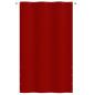 Preview: Balkon-Sichtschutz Rot 140x240 cm Oxford-Gewebe
