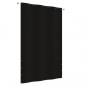 Preview: ARDEBO.de - Balkon-Sichtschutz Schwarz 140x240 cm Oxford-Gewebe