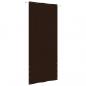 Preview: ARDEBO.de - Balkon-Sichtschutz Braun 100x240 cm Oxford-Gewebe