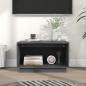 Preview: ARDEBO.de - TV-Schrank Grau 60x35x35 cm Massivholz Kiefer