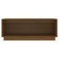 Preview: TV-Schrank Honigbraun 90x35x35 cm Massivholz Kiefer