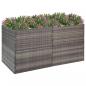 Preview: ARDEBO.de - Pflanzkübel Grau 157x80x80 cm Poly Rattan