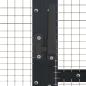 Preview: Voliere Anthrazit 1,79x10x1,85 m Aluminium