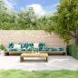 Preview: ARDEBO.de - 4-tlg. Garten-Lounge-Set mit Kissen Kiefernholz Imprägniert